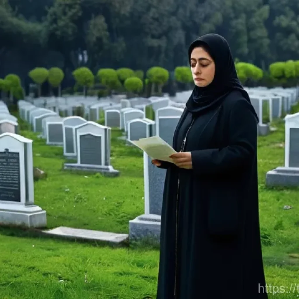 장례식 비용 - **Image Prompt: Istanbul Grave Plot Costs**
"A somber and dignified scene set in a contemporary ...